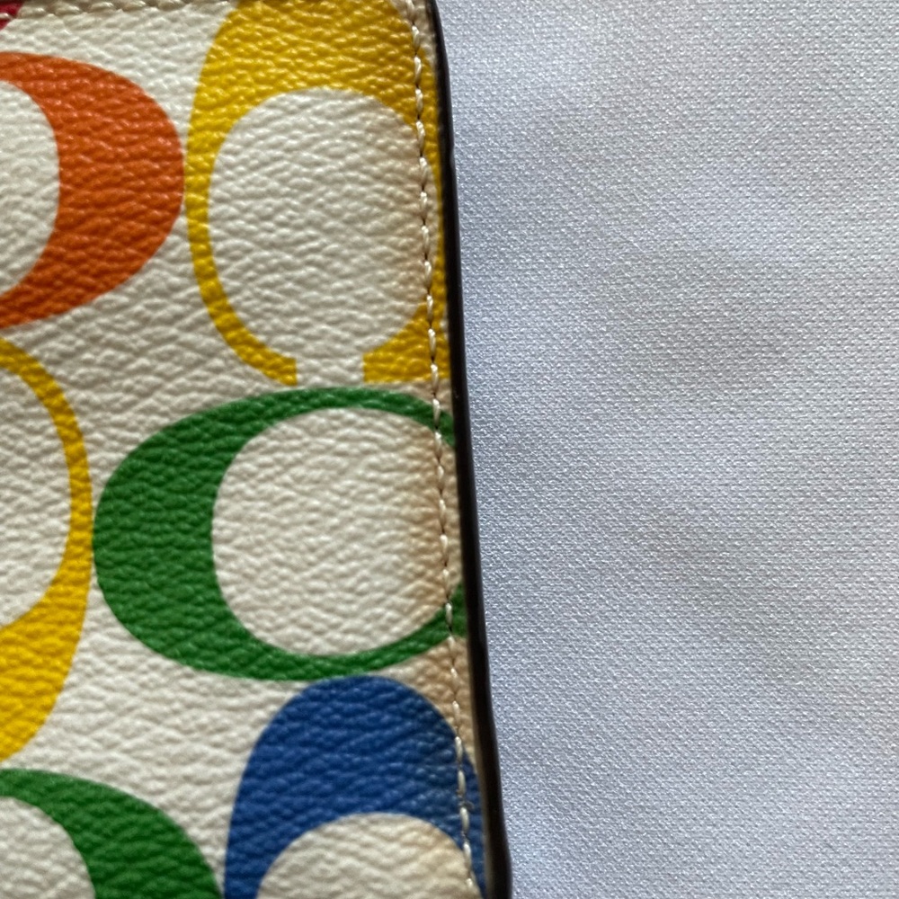 Coach Colorful Patterned Wallet - Picture 5 of 6